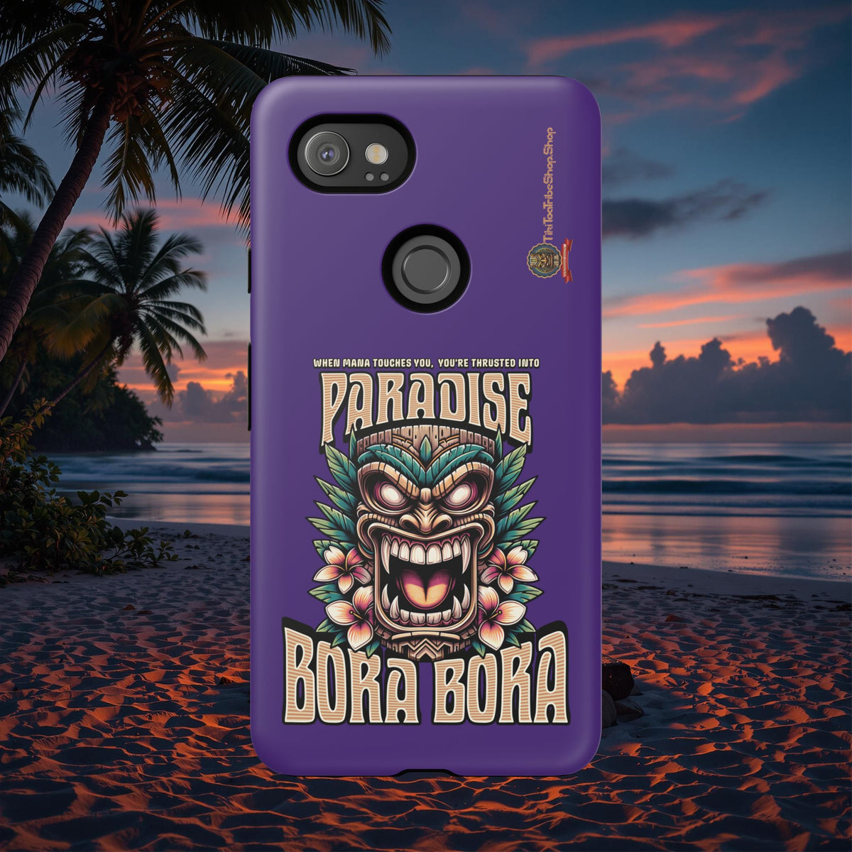 Bora Bora – Coque Antichoc Premium Tiki Élégance