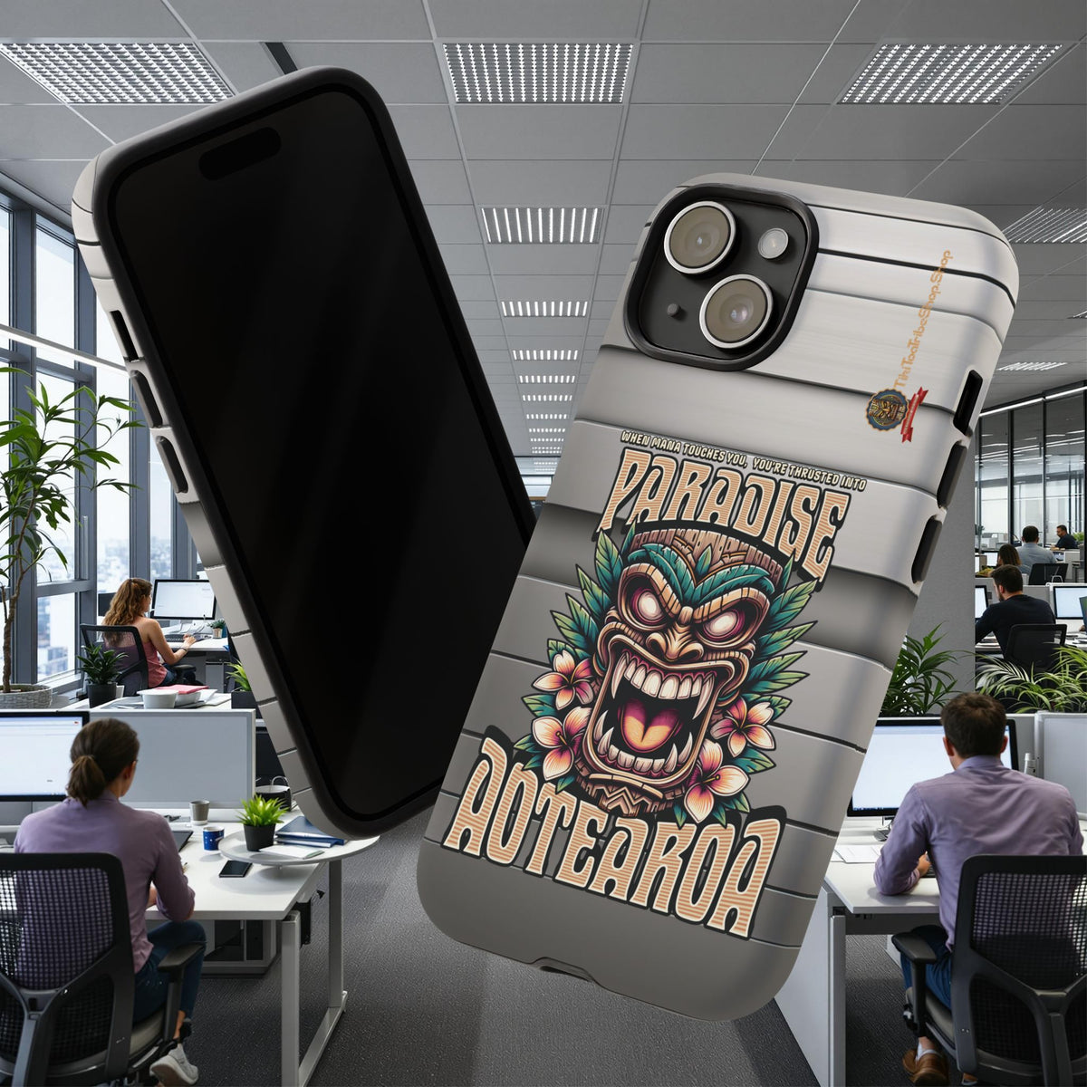 Aotearoa – Tiki Maori &amp; Ancestral Mana Shockproof Case