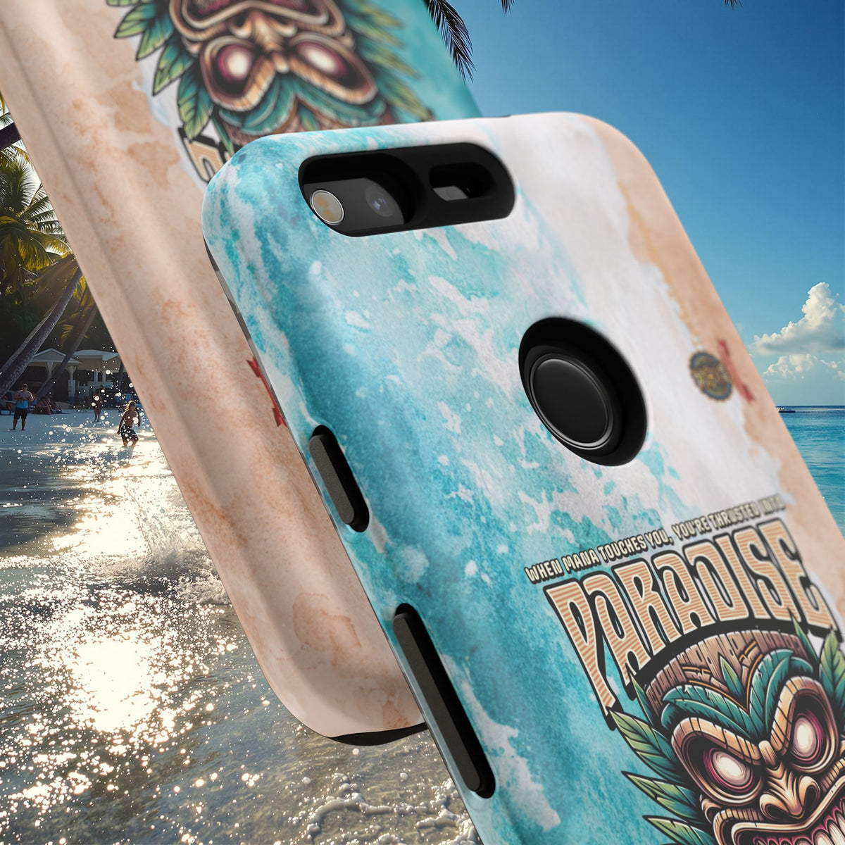 Bora Bora – Coque Antichoc Premium Tiki Élégance