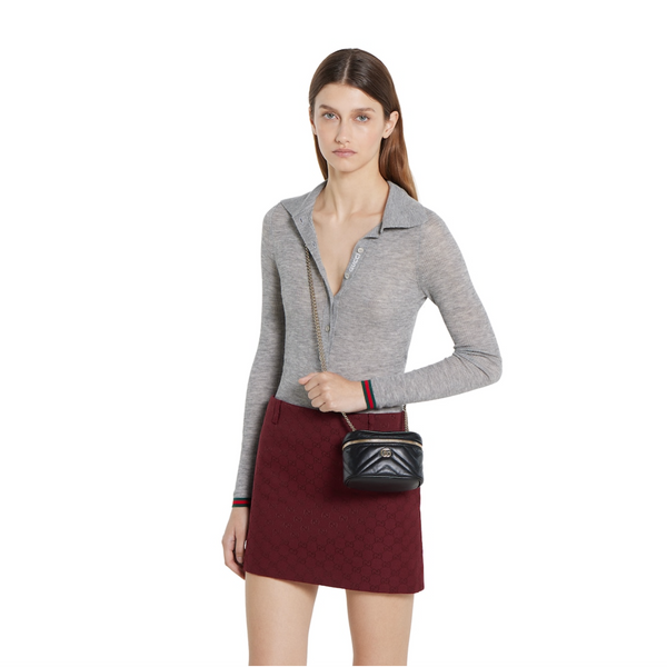 GUCCI GG Marmont Beauty Case Nano - The Ideal Luxury Companion