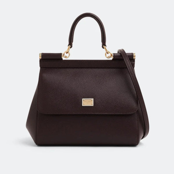 DOLCE & GABBANA Sac Sicily Classique en Cuir de Veau — Chic & Luxe