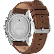 TIMBERLAND MONTRE ANALOGIQUE-DIGITALE HOMME BRACELET CUIR MARRON BAROMÈTRE