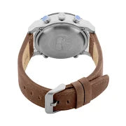 TIMBERLAND MONTRE ANALOGIQUE-DIGITALE HOMME BRACELET CUIR MARRON BAROMÈTRE